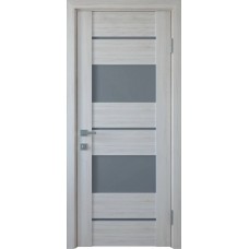 Двери Аскона (Ясень new, стекло графит)