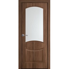 Двери Донна (Золотая ольха, стекло сатин и рисунок Р1)