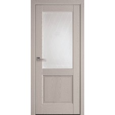 Двери Эпика (Патина серая, стекло сатин и рисунок Р2)