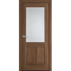 Двери Эпика (Золотая ольха, стекло сатин и рисунок Р2)