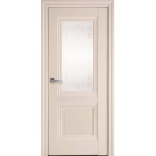 Двери Имидж (Магнолия, стекло сатин и рисунок Р2)