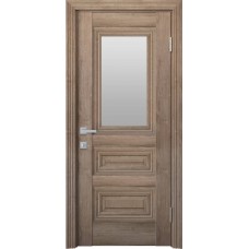Двери Камилла (Орех европейский, стекло сатин)