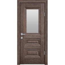 Двери Камилла (Орех норвежский, стекло сатин)