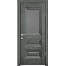 Двери Камилла (Орех сибирский, стекло графит)