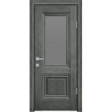 Двери Канна (Орех сибирский, стекло графит)