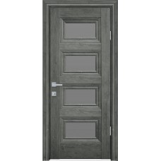Двери Тесса (Орех сибирский, стекло графит)