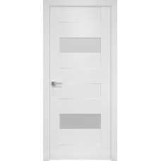Двери Женева (Х-Белый, стекло сатин)