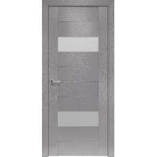 Двери Женева (Х-Хром, стекло сатин)
