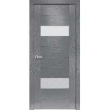 Двери Женева (Х-Серый, стекло сатин)